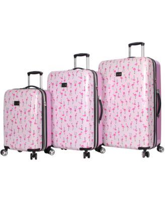 betsey johnson hardside luggage collection