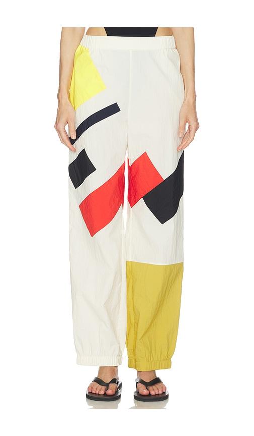 bevza malevich track pants in beige. - size l (also in s, xs, m)