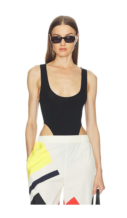 bevza tank top bodysuit in black. - size l (also in m, xs)