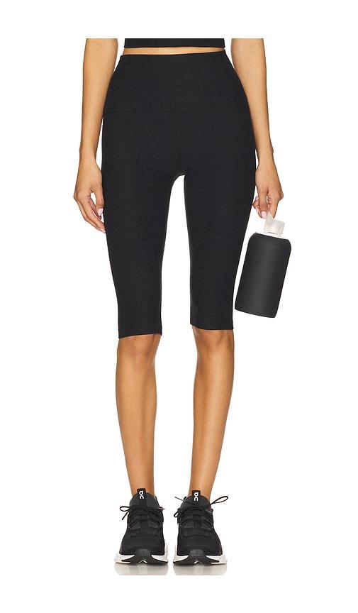 beyond yoga high waisted pedal pusher legging in black. - size l (also in xl)