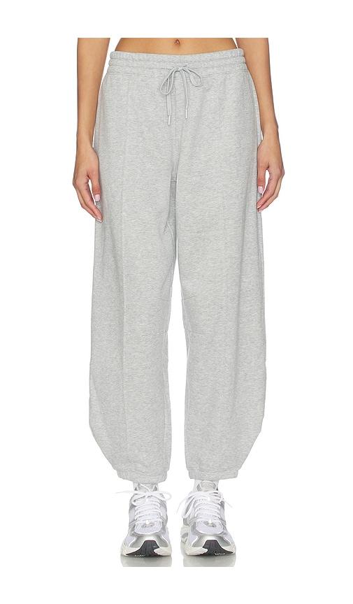 beyond yoga luxefleece barrel sweatpant in grey. - size xl (also in xs)