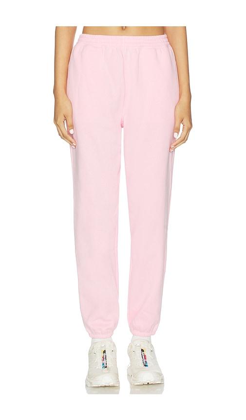 beyond yoga luxefleece sweatpant in pink. - size l (also in s, m)