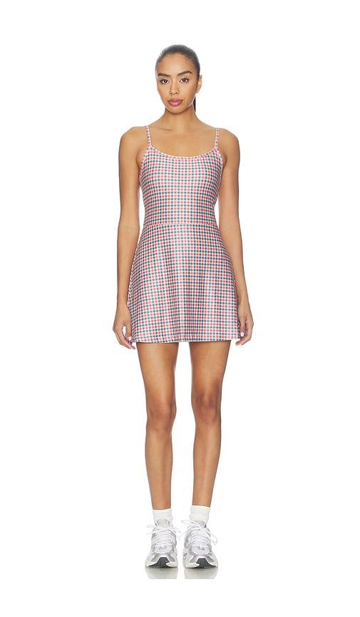 beyond yoga printed midweight verve dress in multi. - size l (also in xs, s, m, xl)