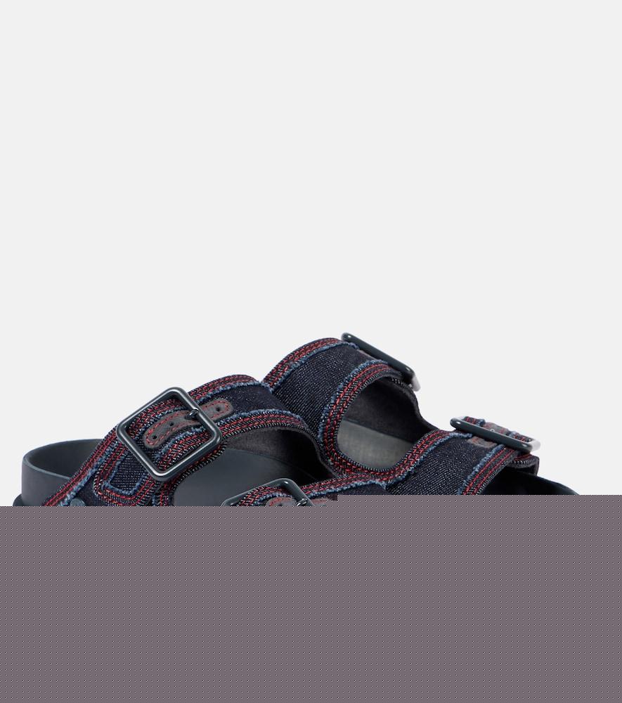 birkenstock 1774 arizona denim sandals