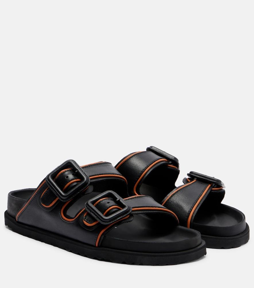 birkenstock 1774 arizona leather slides