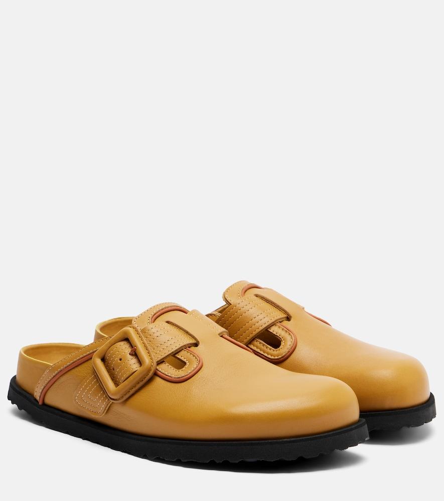 birkenstock 1774 boston leather clogs