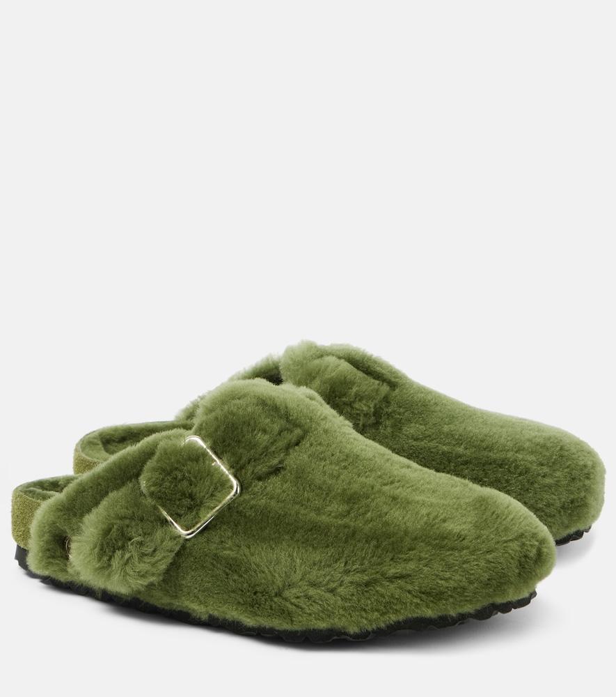 birkenstock 1774 boston shearling clogs