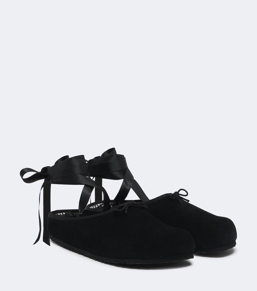 birkenstock 1774 x repetto opera suede mules