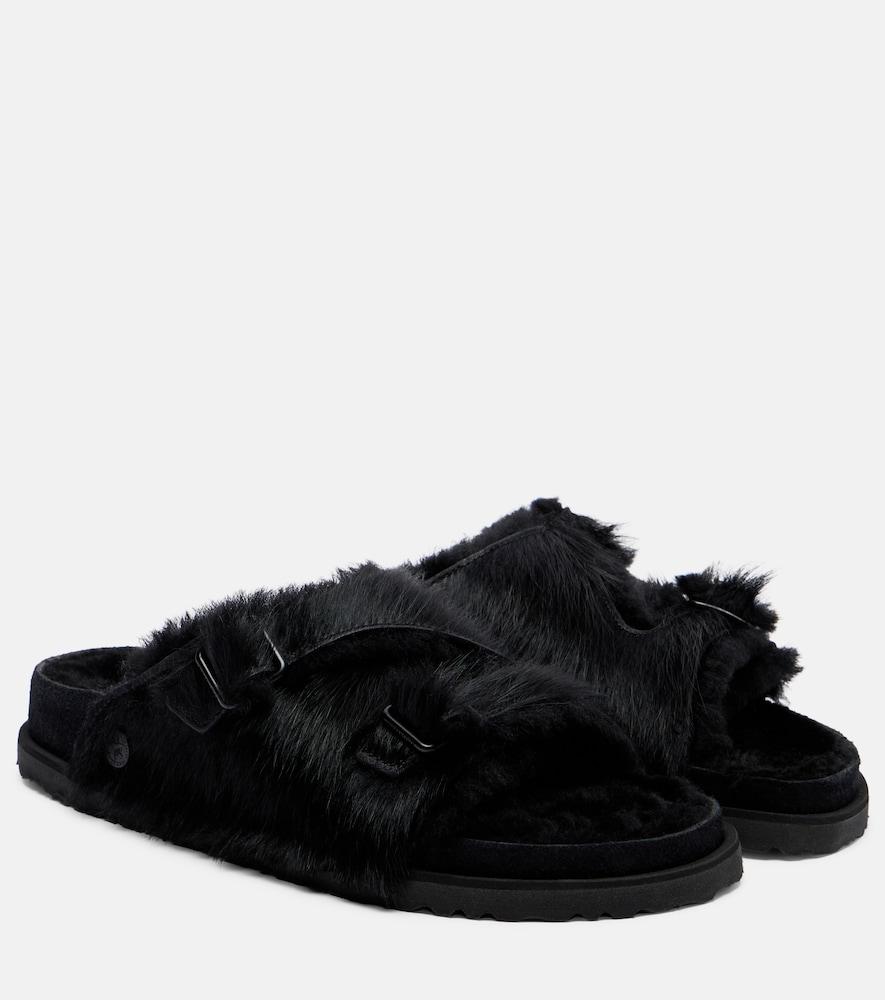 birkenstock 1774 zurich shearling slides