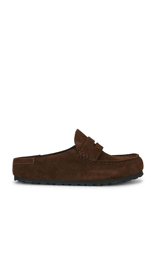 birkenstock naples wrapped loafer in brown. - size 36 (also in 38, 37, 39, 40)