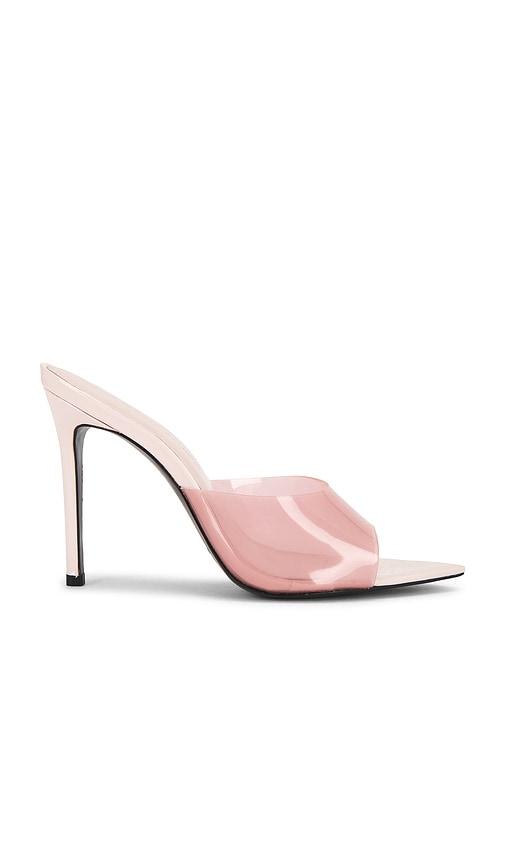 black suede studio bella mule in pink. - size 37.5 (also in 38)