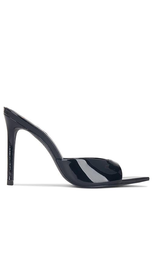 black suede studio brea mule in black. - size 6 (also in 7.5, 8)