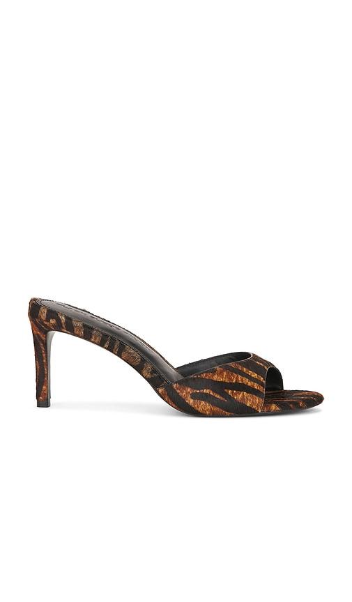 black suede studio freddie 65 mule in brown. - size 36 (also in 37, 38)