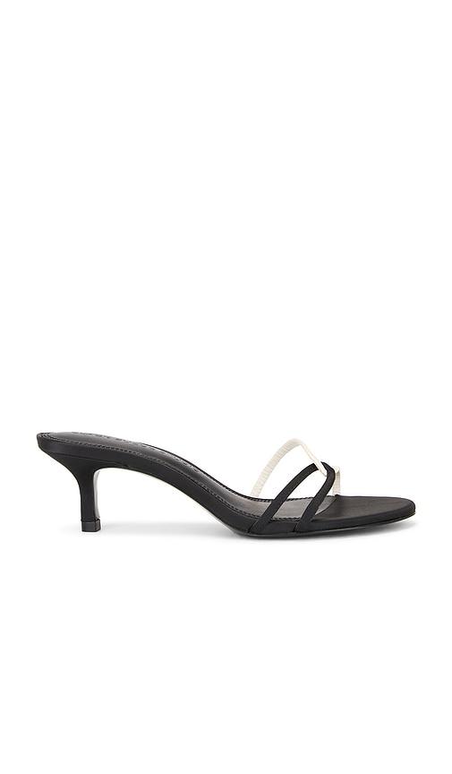 black suede studio ilaria 50 mule in black. - size 37 (also in 38, 39.5)