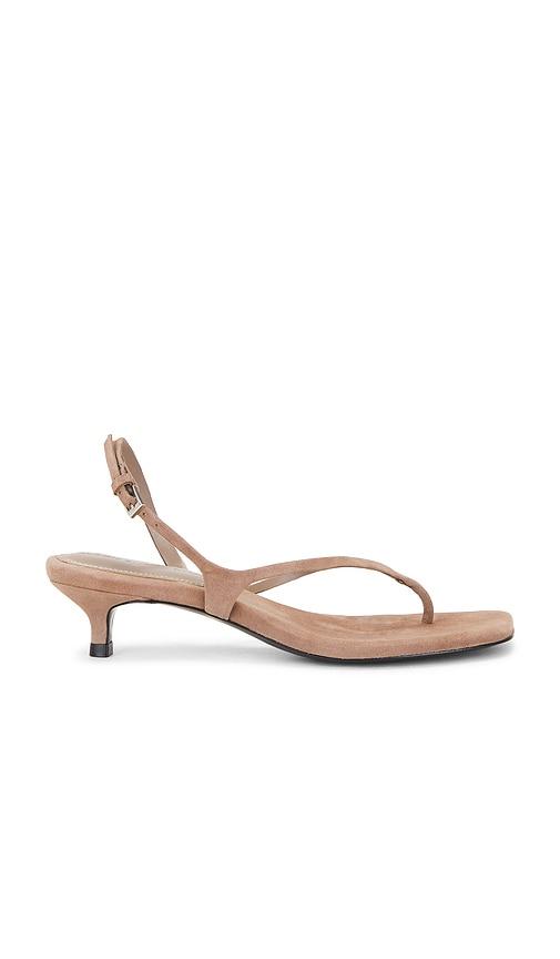 black suede studio mehak 35 sandal in nuetral. - size 37 (also in 39)
