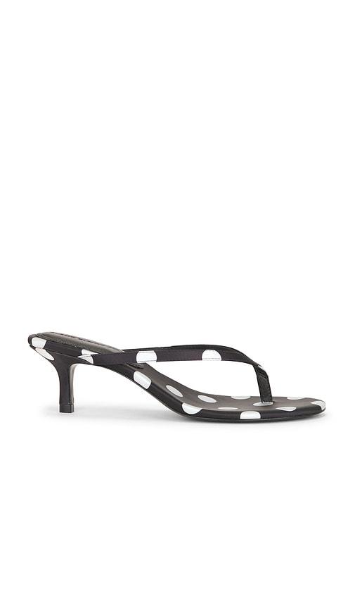 black suede studio tash 50 mule in black. - size 36 (also in 37, 38, 39)