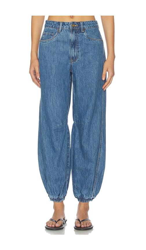 blanknyc barrel jeans in blue. - size 25 (also in 26, 27, 28, 29, 30)