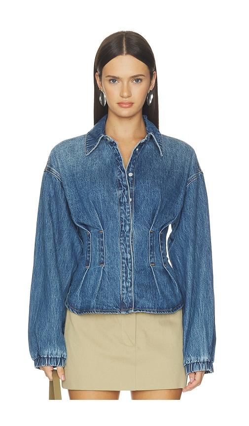 blanknyc denim shirt in blue. - size m (also in xs, s)