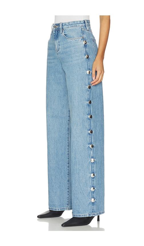 blanknyc franklin high rise straight leg in blue. - size 25 (also in 27, 28, 31)