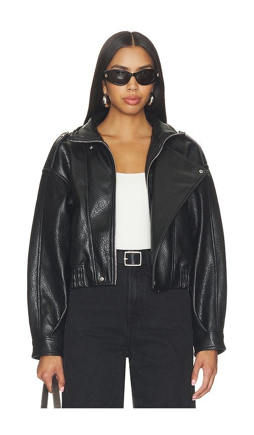 blanknyc moto jacket in black. - size l (also in xs, s, m)