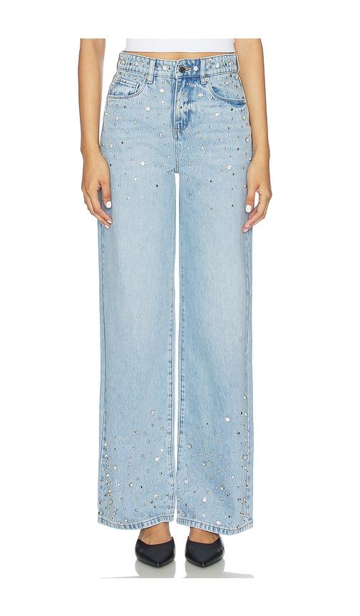 blanknyc the sky wide leg in blue. - size 27 (also in 28, 29)