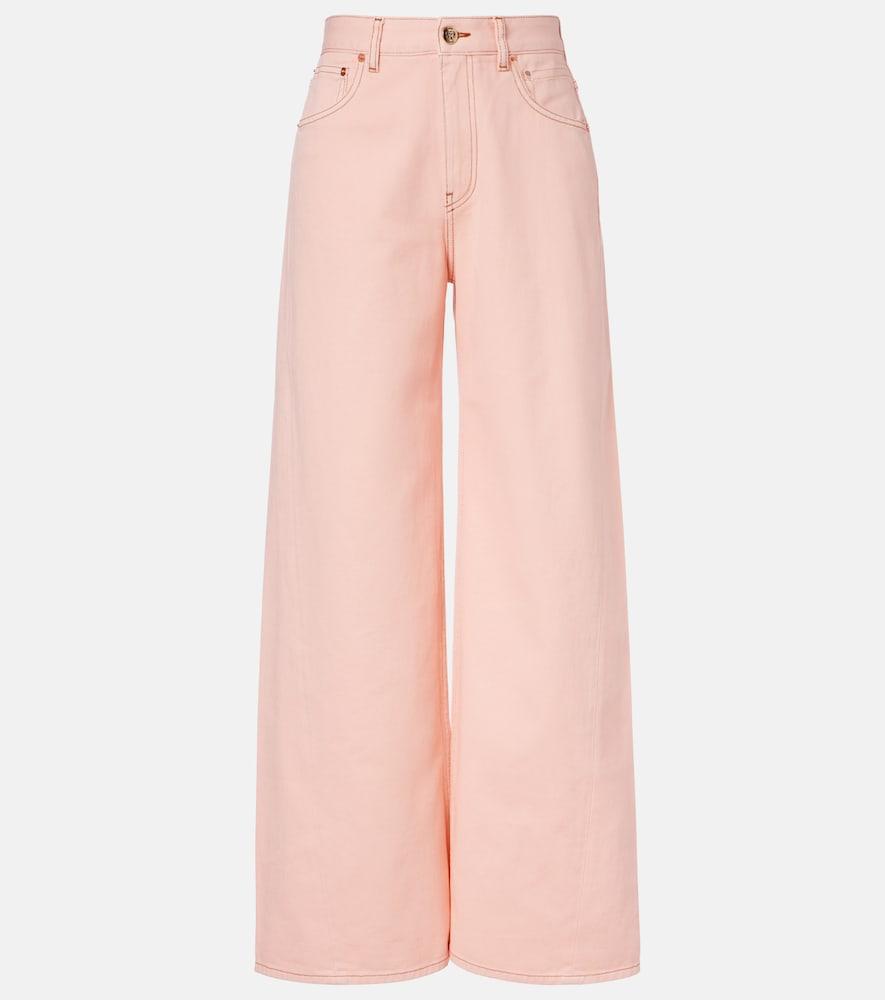 blazé milano clapotis wide-leg jeans