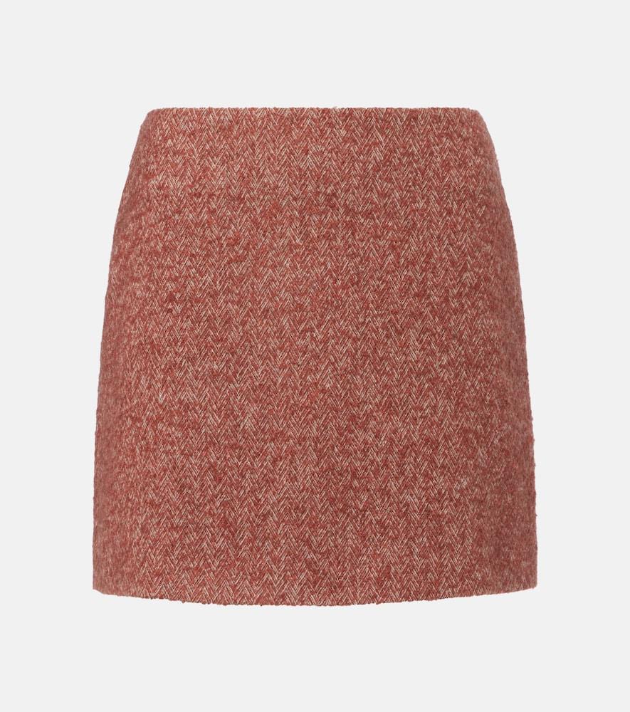blazé milano moody coci herringbone miniskirt