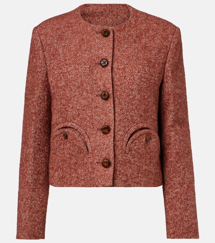 blazé milano shamo tweed jacket