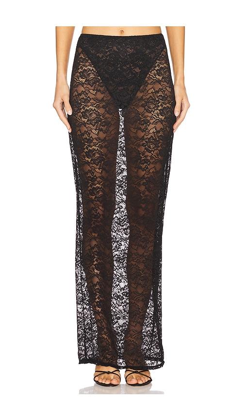 bluebella fallon skirt in black. - size s (also in xs)
