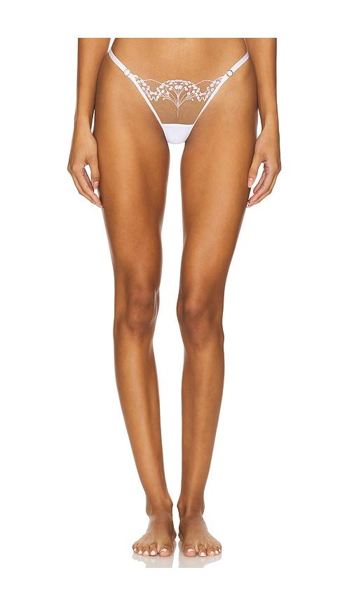 bluebella marisa thong in white. - size l (also in xs, s, m, xl, xxl)