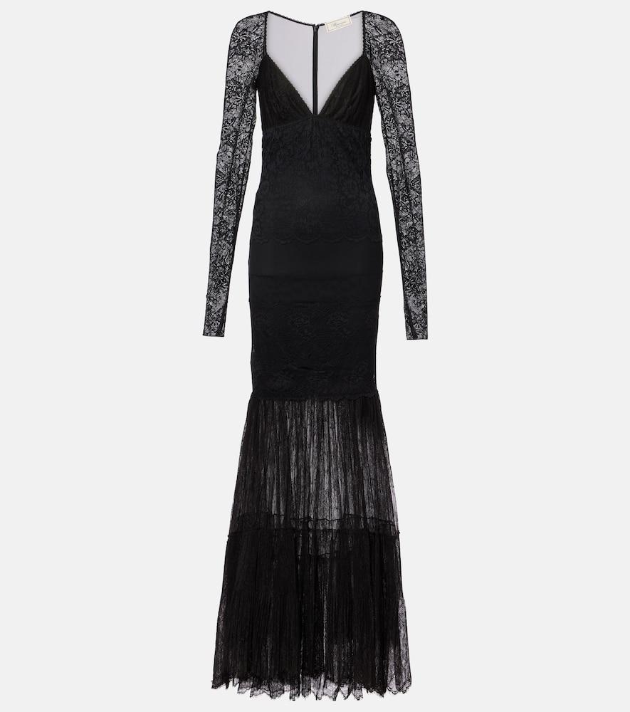 blumarine lace gown