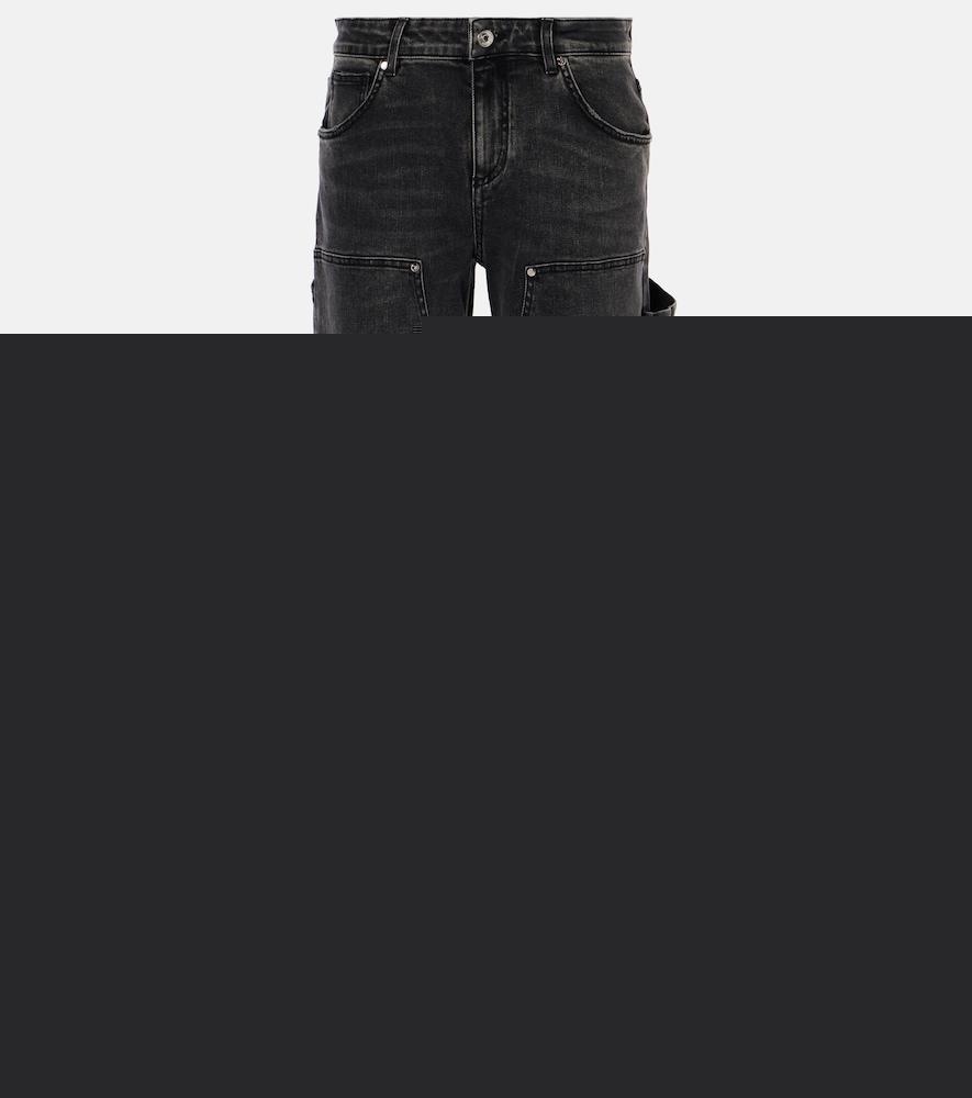 blumarine low-rise straight jeans
