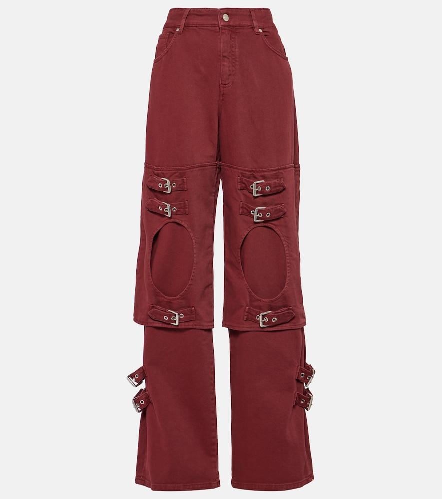 blumarine mid-rise boyfriend jeans