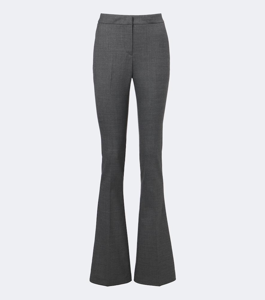 blumarine mid-rise flared pants
