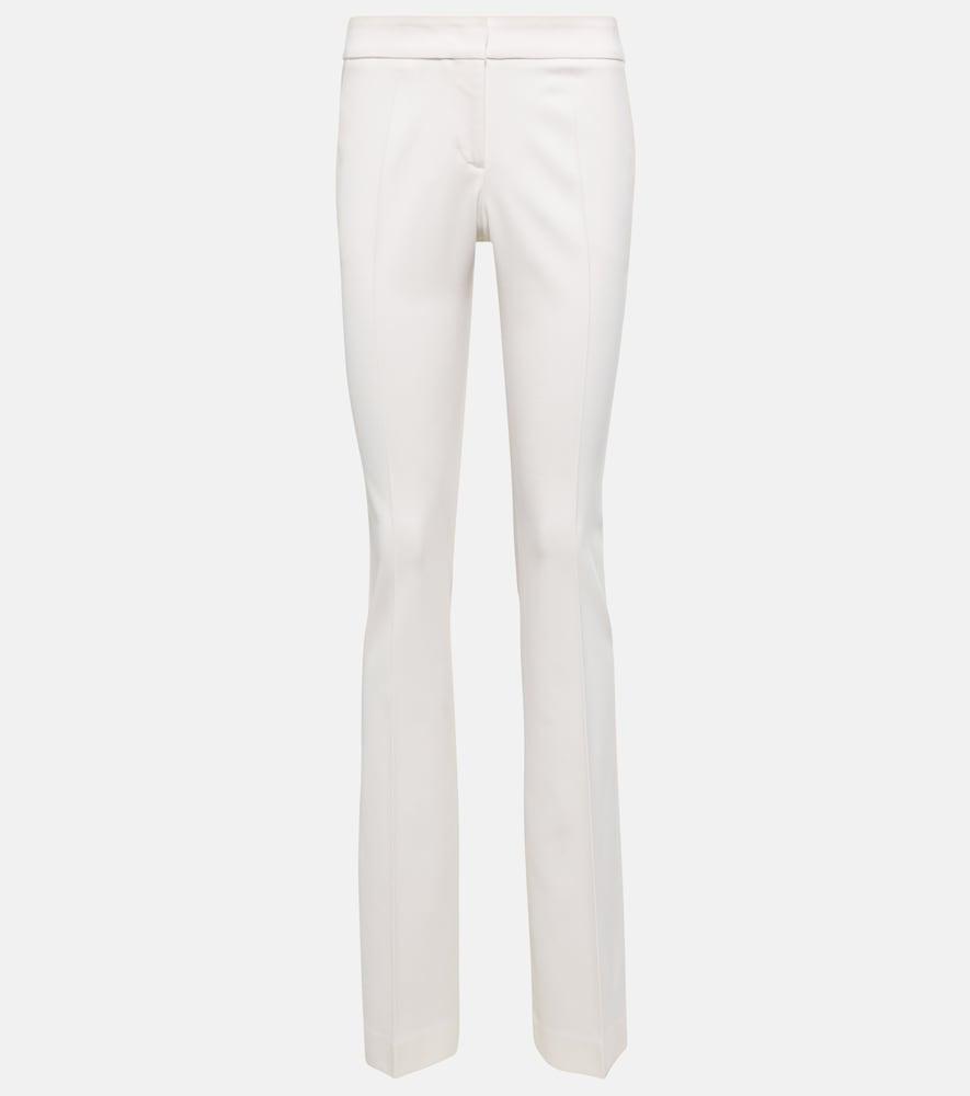 blumarine mid-rise slim pants