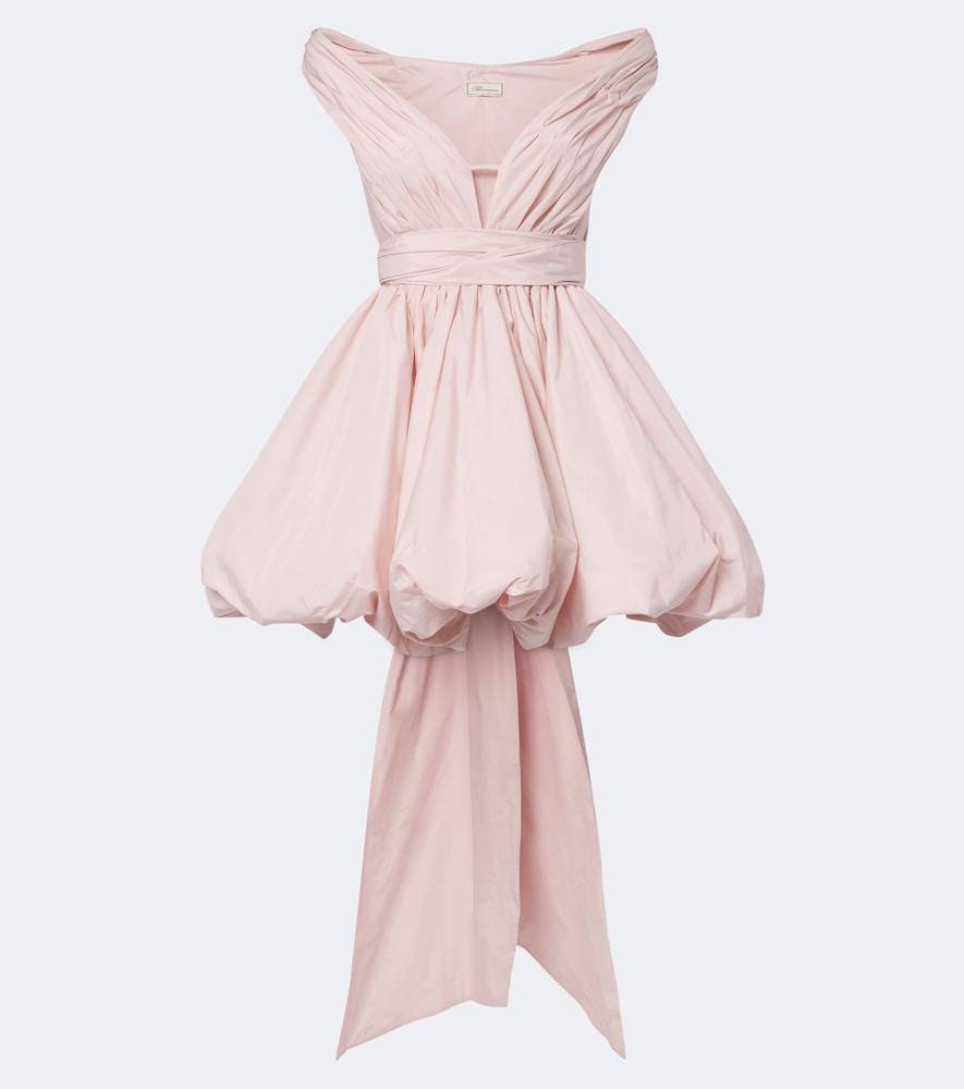 blumarine off-shoulder minidress