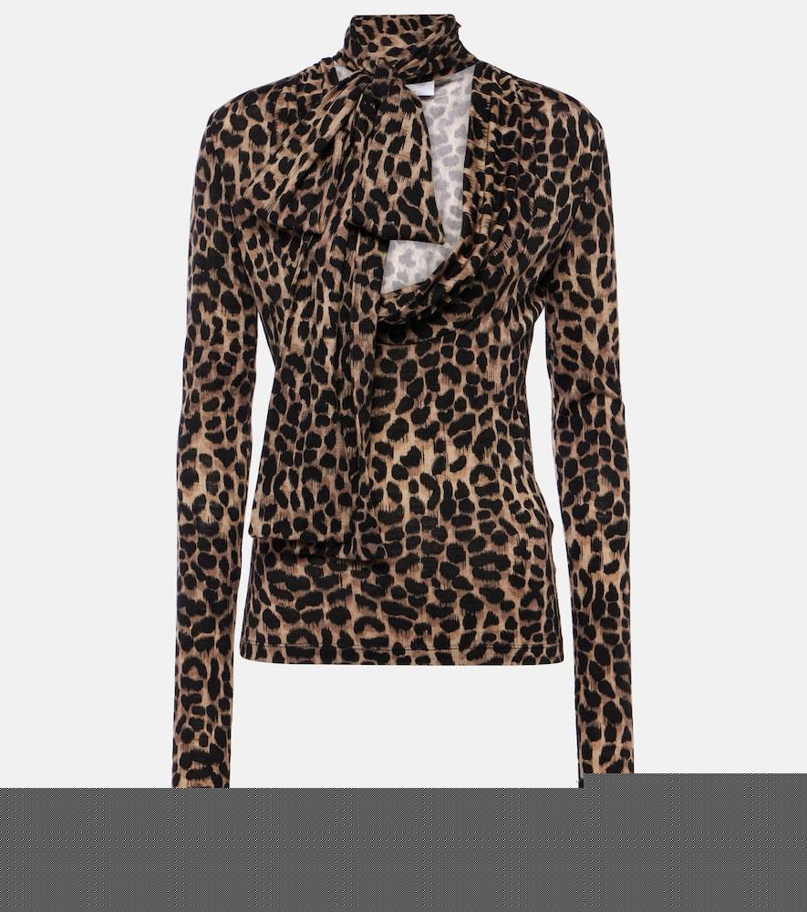 blumarine wool top
