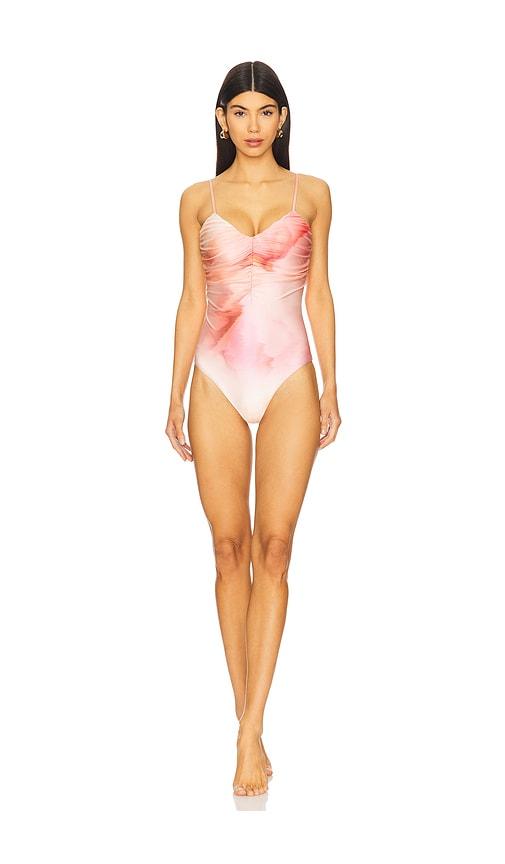 boamar fibi one piece swimsuit in pink. - size s (also in xs)