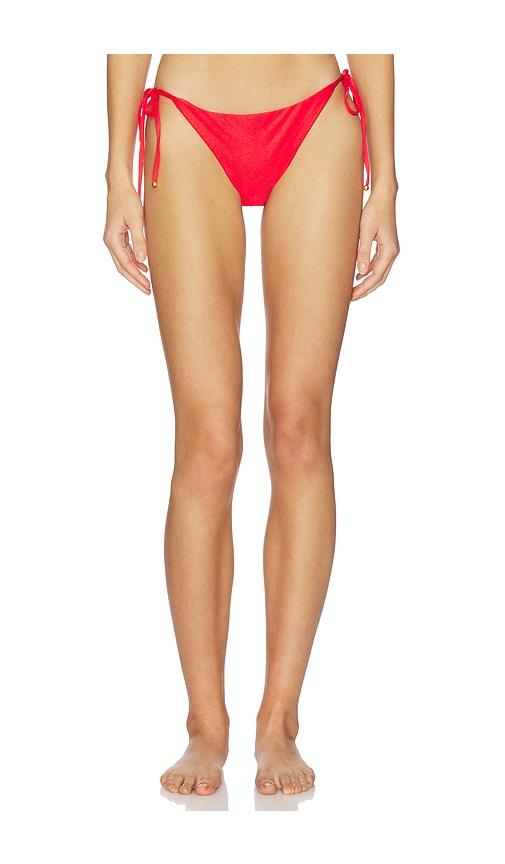 boamar naos bikini bottom in red. - size l (also in s, xs, m)