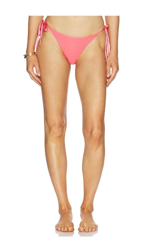 boamar naos bikini bottom in rose. - size l (also in m)