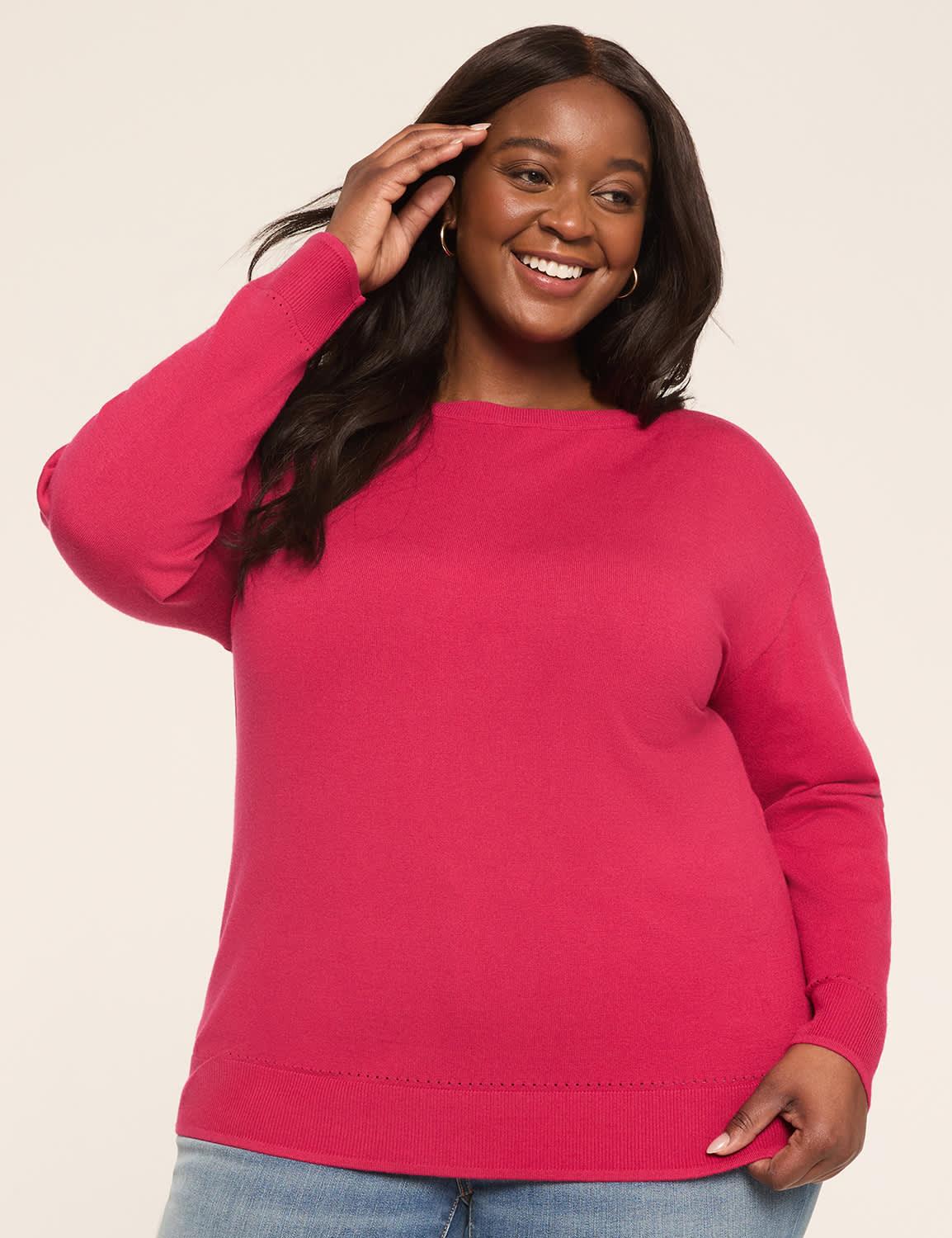 boatneck sweater