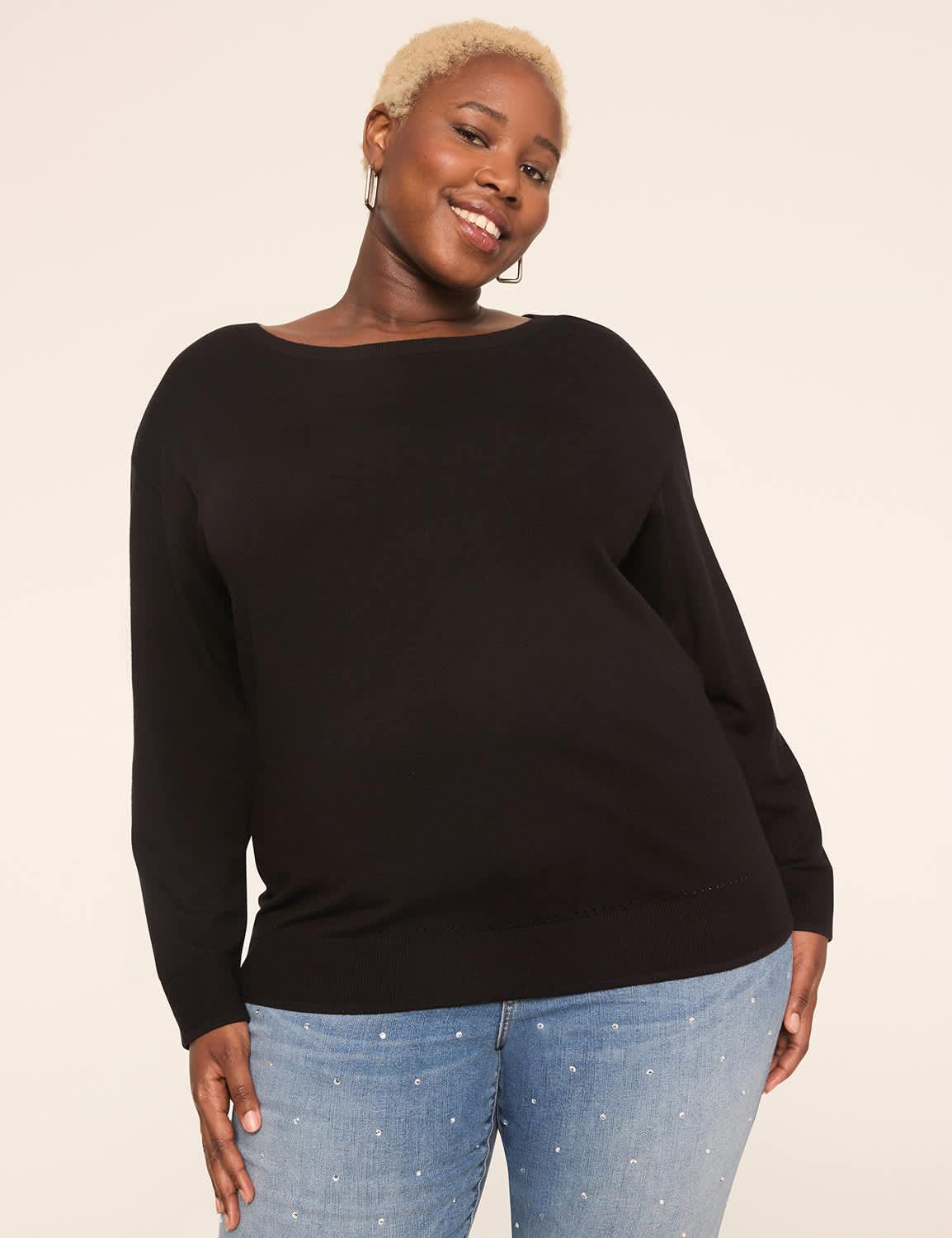 boatneck sweater