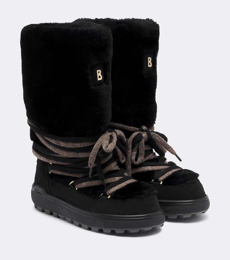 bogner chamonix shearling snow boots