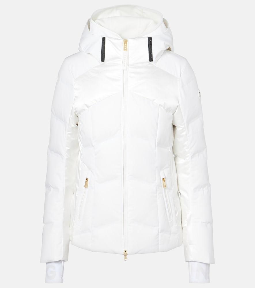 bogner delin hooded down ski jacket