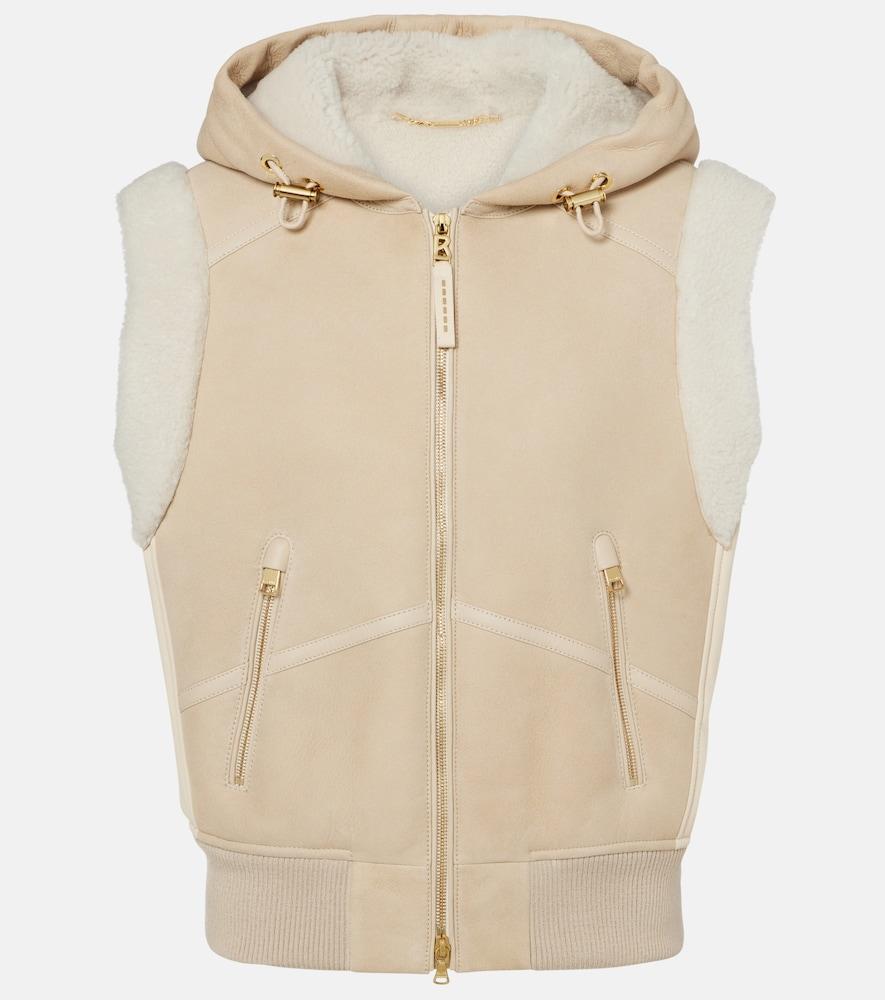 bogner finel suede ski jacket