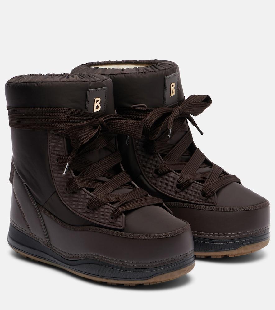 bogner la plagne lace-up snow boots