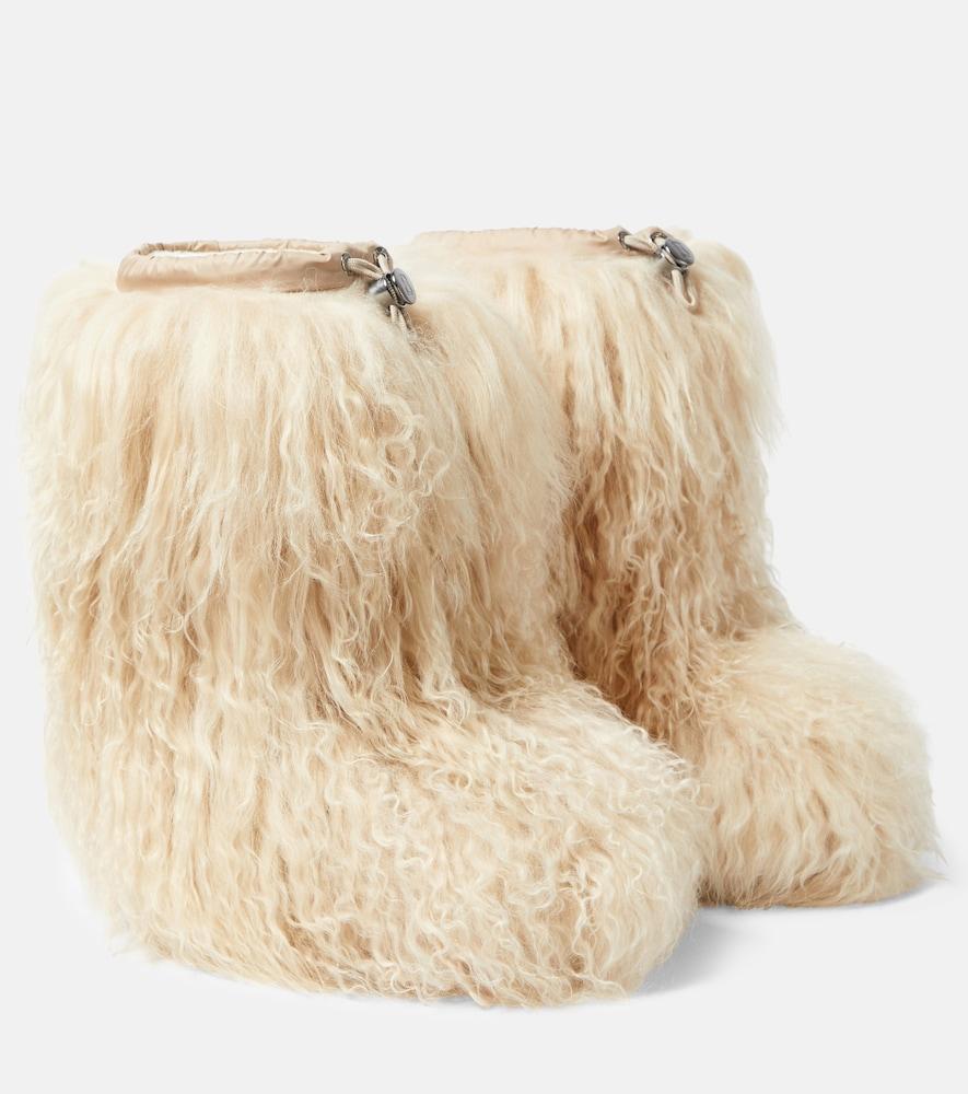 bogner les arcs shearling snow boots