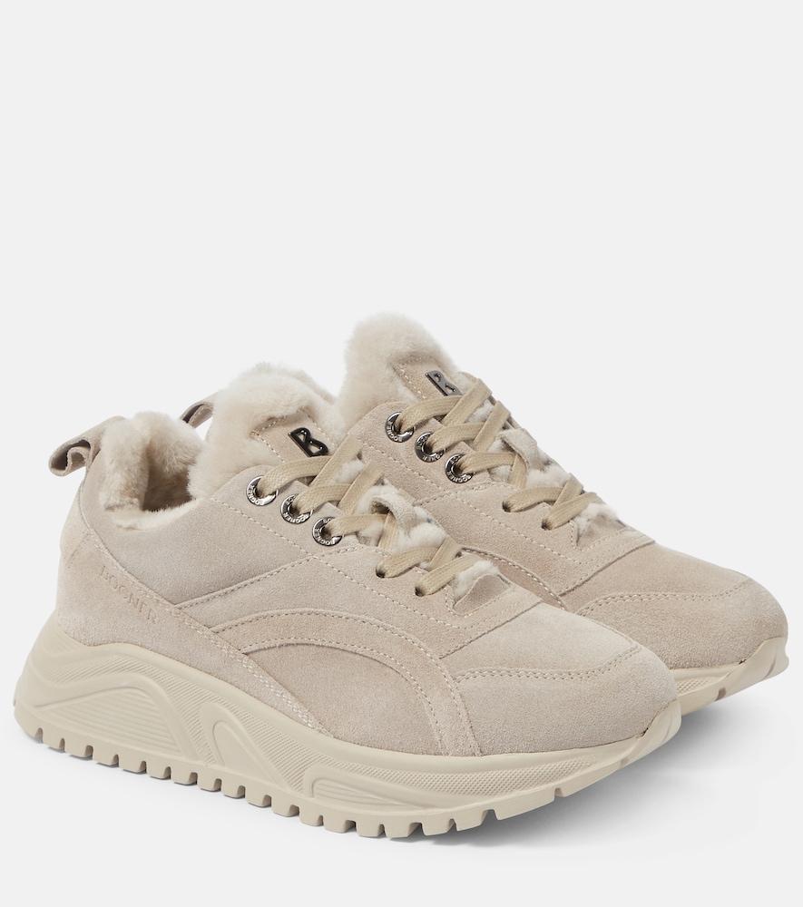 bogner new malaga suede sneakers