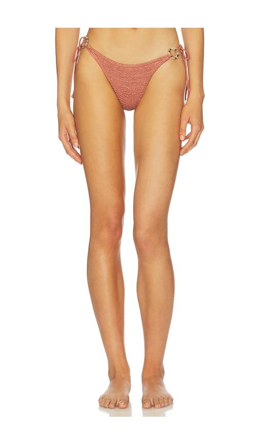 bond eye ring tie side vista brief in blush.