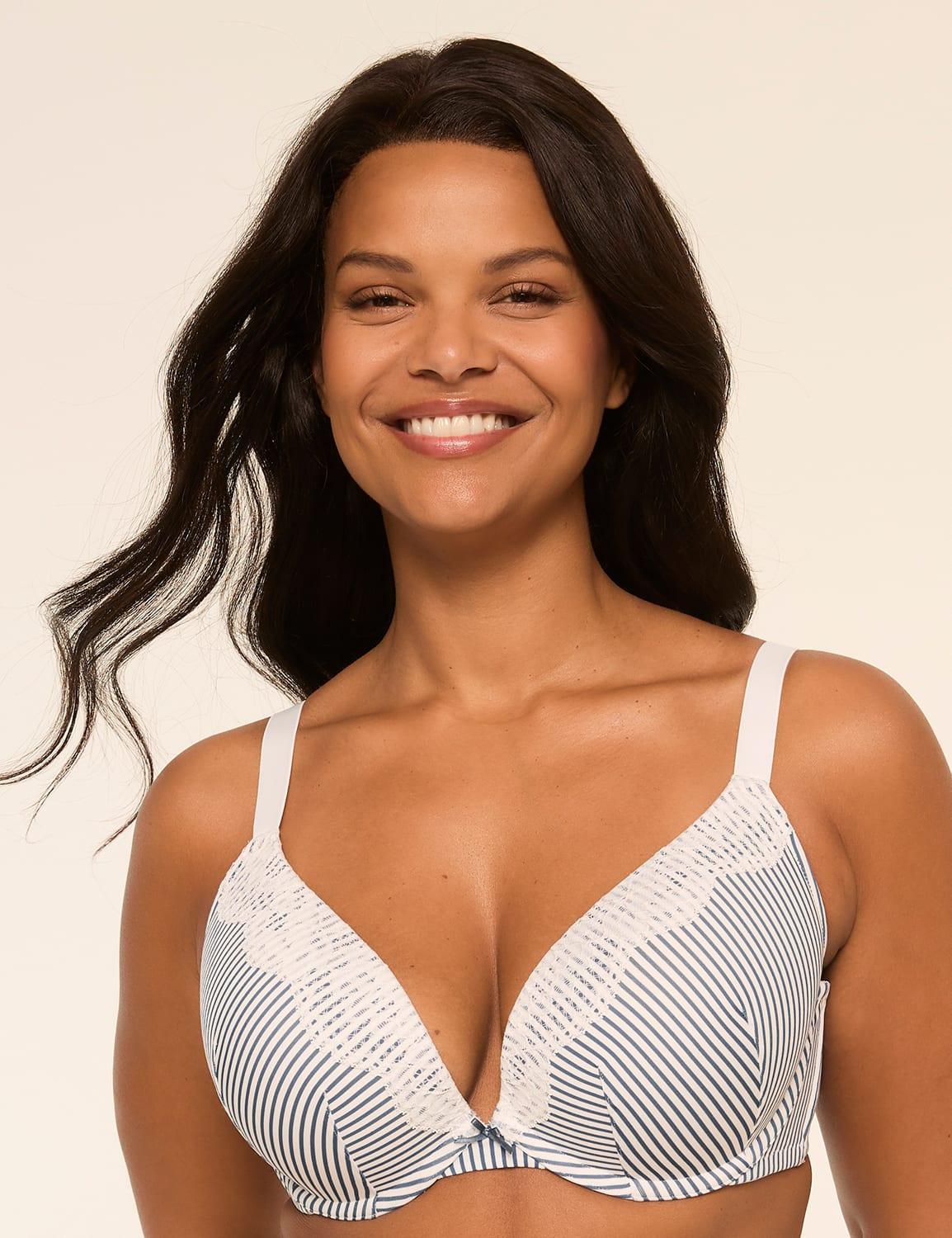 boost plunge bra with lace